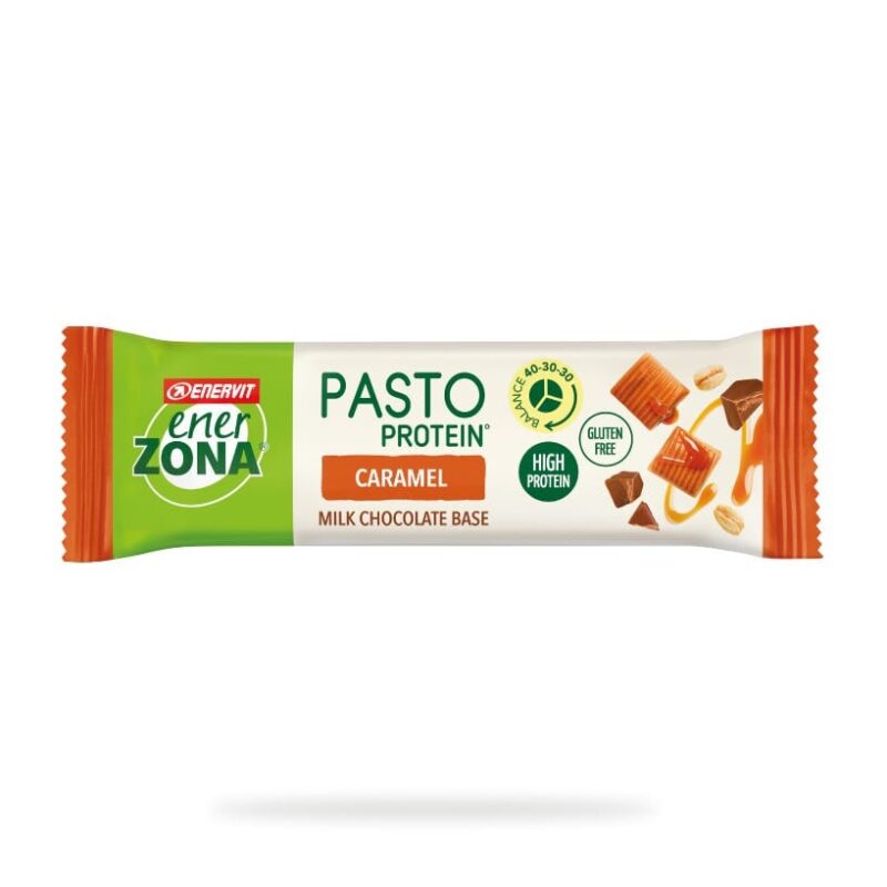 Enervit Ener Zona Pasto Protein Caramel - 1 barretta da 55g