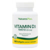 Natures Plus Vitamin D3 1000IU - 180 softgels