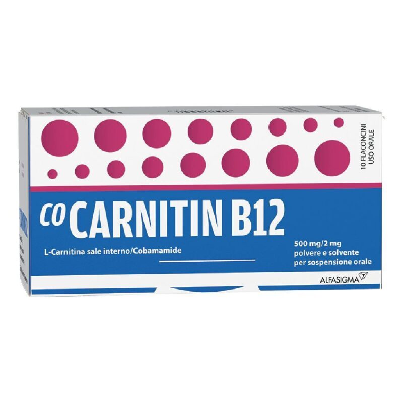 CoCarnitin B12 - 10 flaconcini