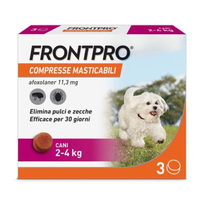 Frontpro Cani 2-4 kg - 3 compresse masticabili