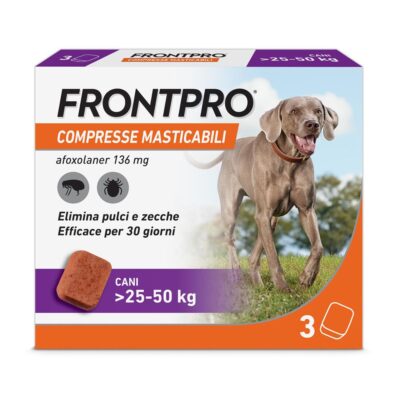 Frontpro Cani 25-50 kg - 3 compresse masticabili