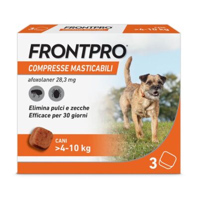 Frontpro Cani 4-10 kg - 3 compresse masticabili