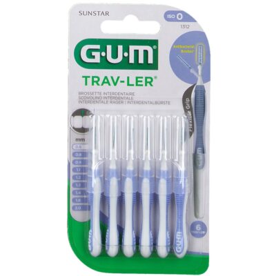 Gum Trav-ler 0,6mm Scovolini - 6 pezzi