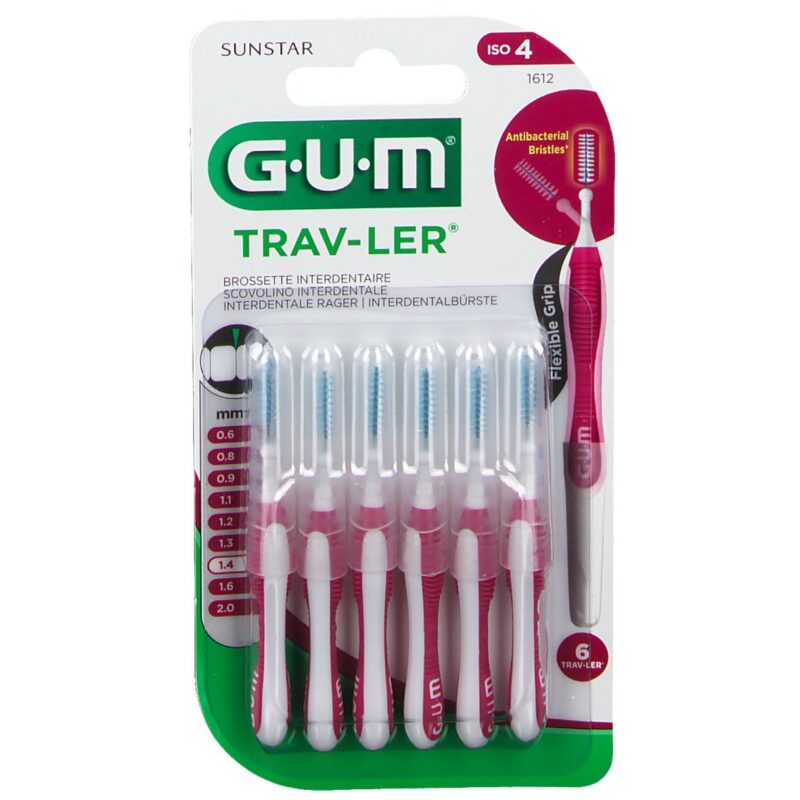 Gum Trav-ler 1,4mm Scovolini - 6 pezzi