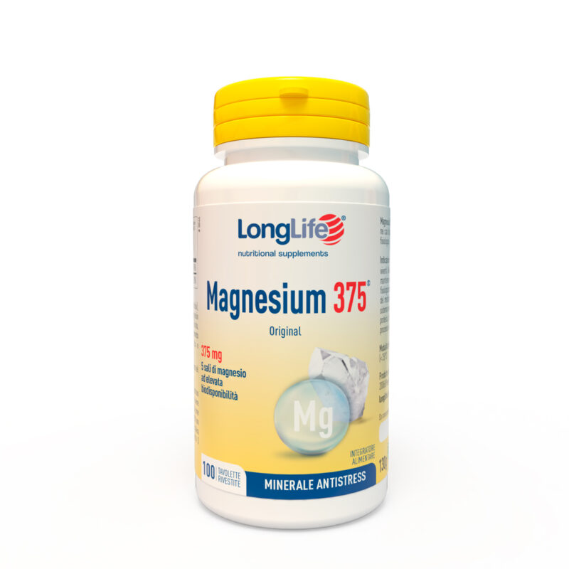 LongLife Magnesium 375 Original - 100 tavolette rivestite