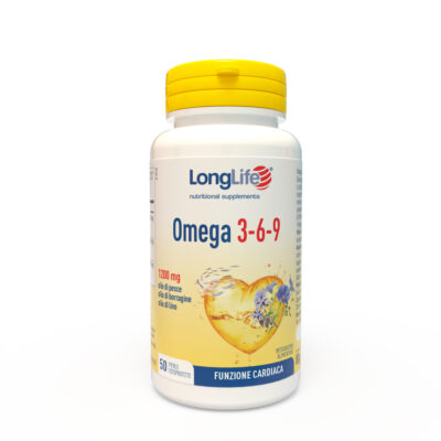 LongLife Omega 3-6-9 - 50 perle fotoprotette