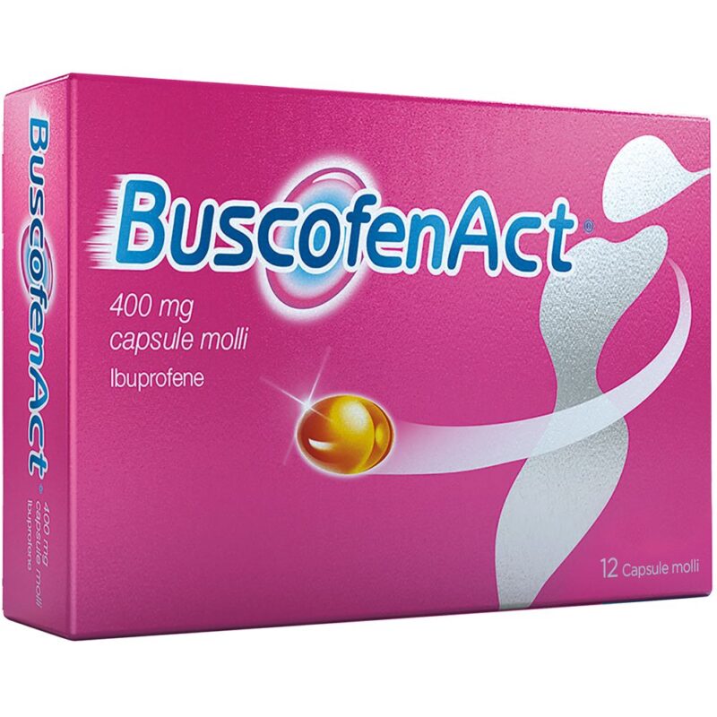 BuscofenAct 400 mg - 12 capsule molli