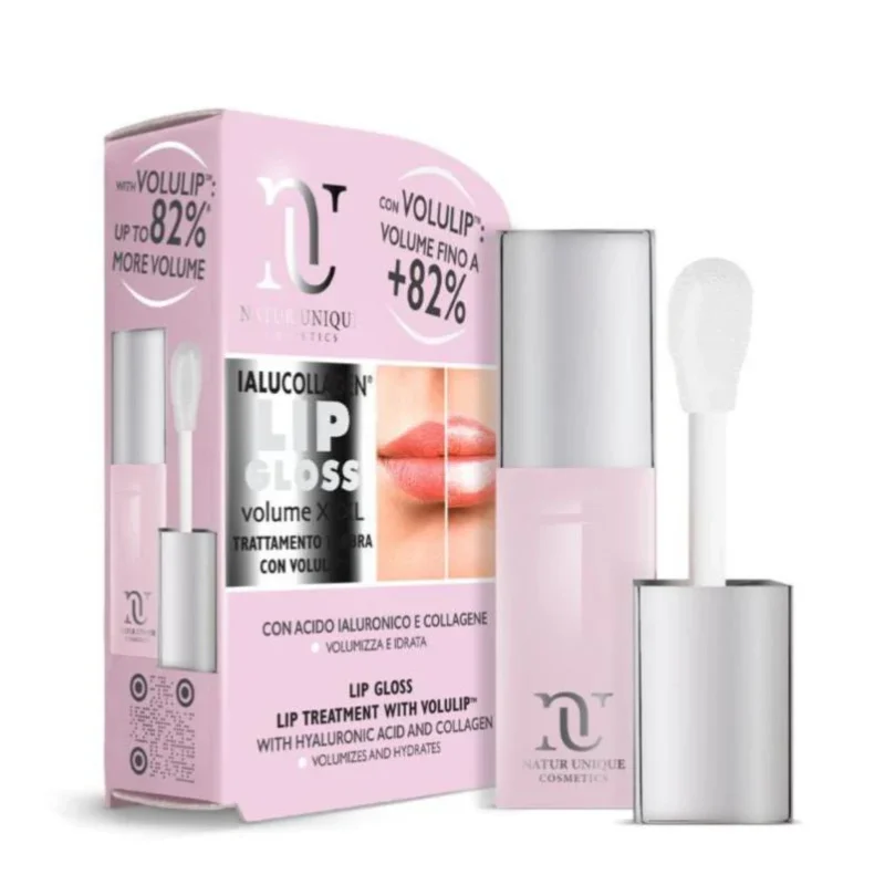 Natur Unique Ialucollagen Lip Gloss Volume XXXL Trasparente - 8ml